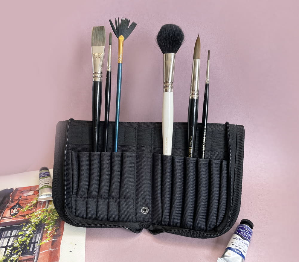 The Paul Clark Series, Artist Watercolour - Brush Case (excludes brushes)